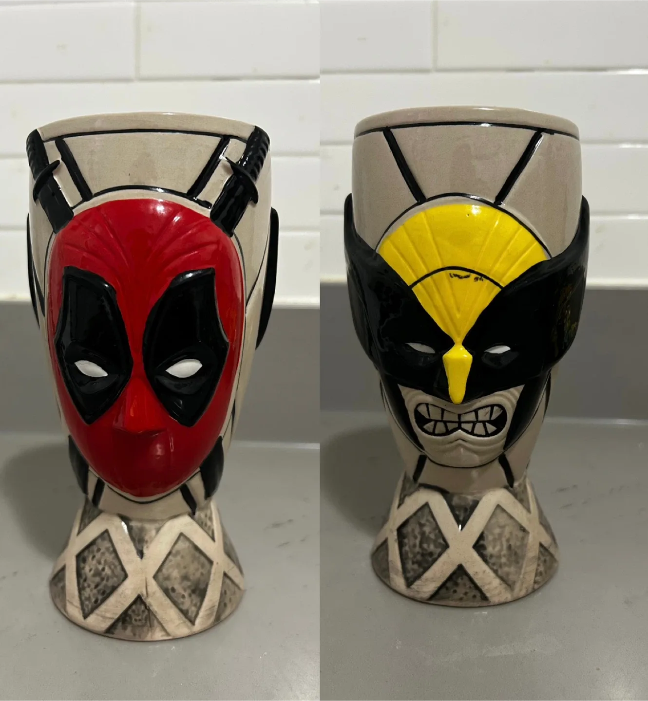 Marvel Deadpool & Wolverine Tiki Mug - 16 oz thumbnail