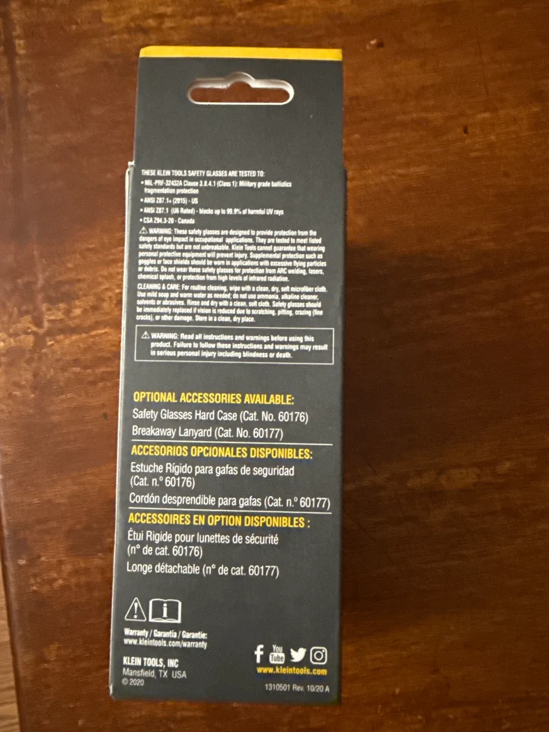 Klein Tools Pro Full Frame Safety Glasses - New image indicator(3)