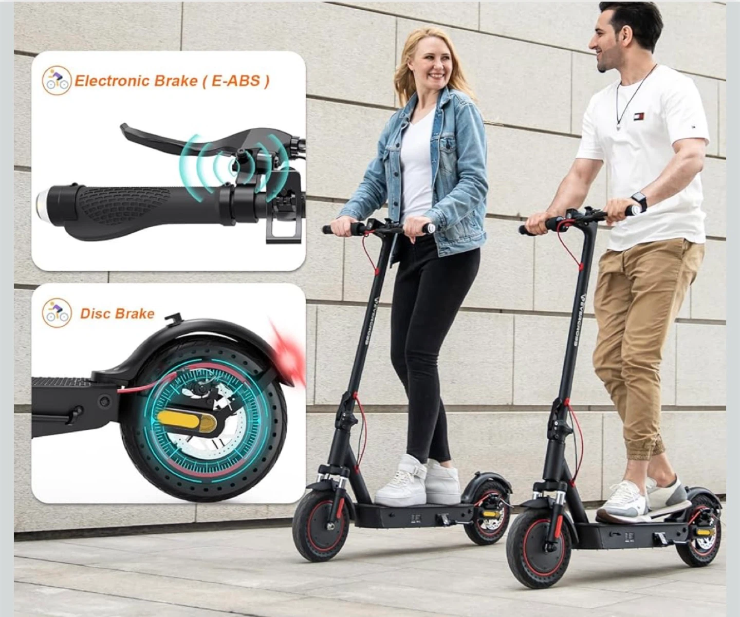 New Evercross electric scooter/ Bluetooth/500w / 31km $350 FIRM - photo 4
