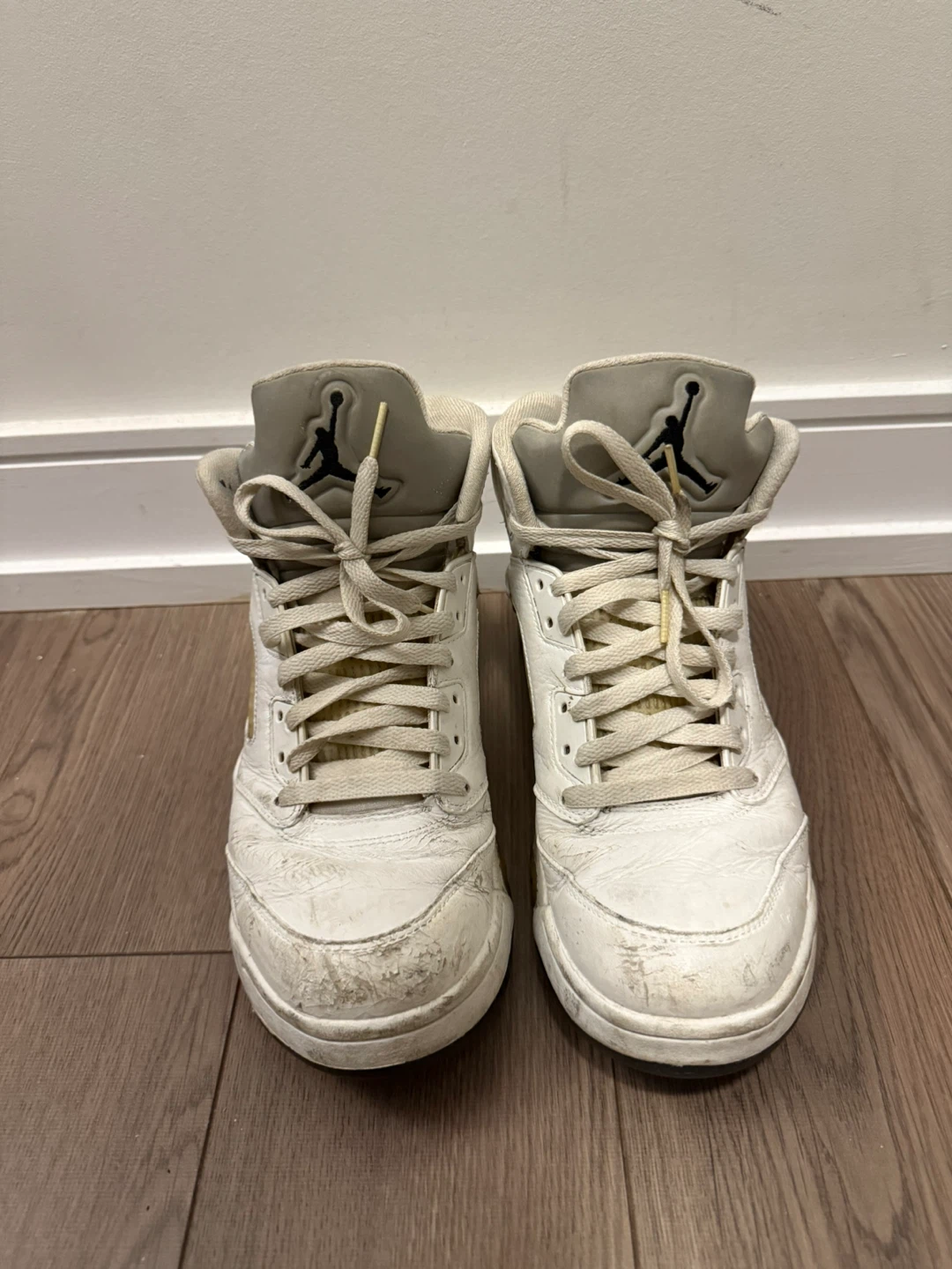 Air Jordan 5 White Metallic Size 10 - photo 3