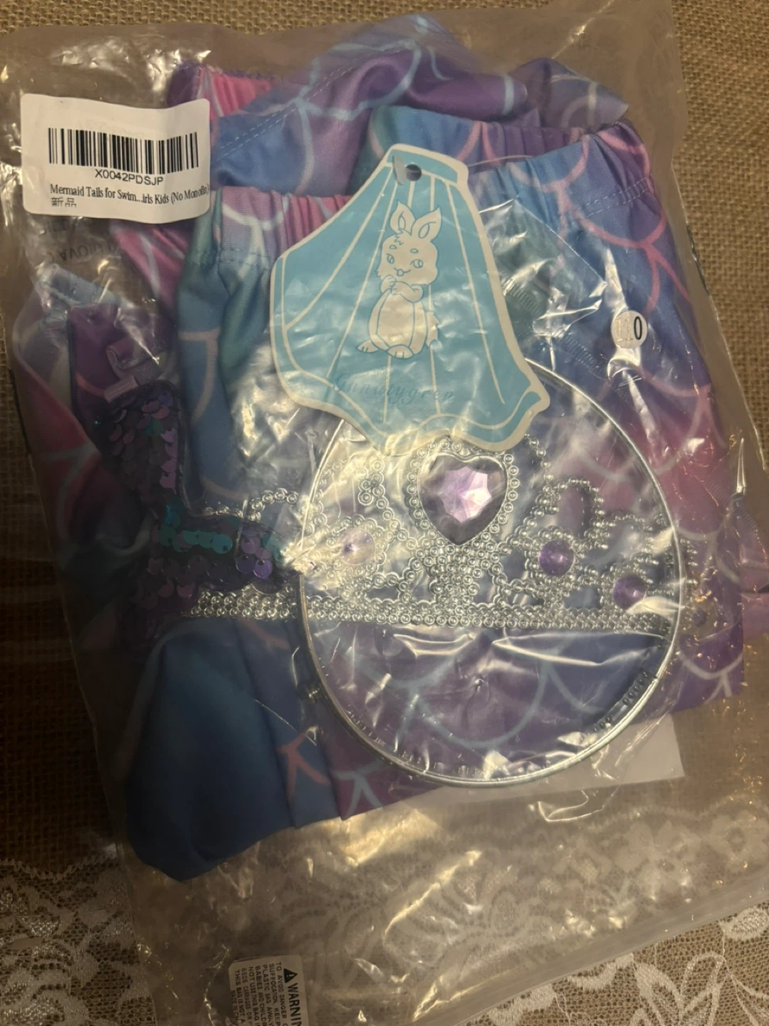 Mermaid Tail Swimsuit Set for Kids - photo 5