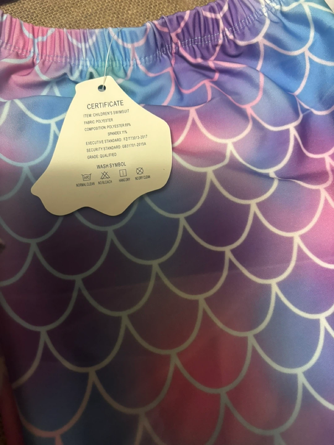 Mermaid Tail Swimsuit Set for Kids - photo 4