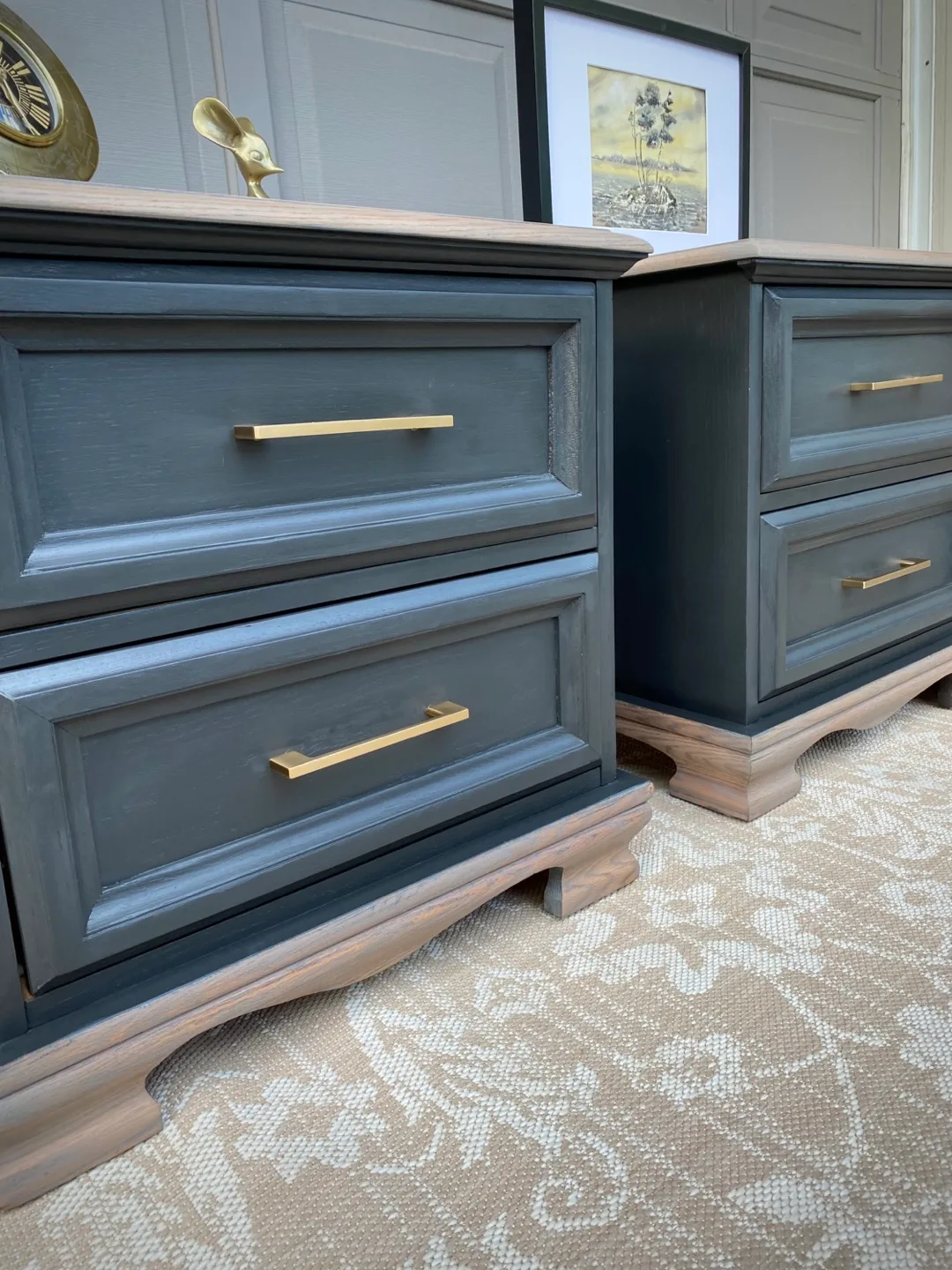 ✨Solid Oak End Tables ✨ image indicator(2)