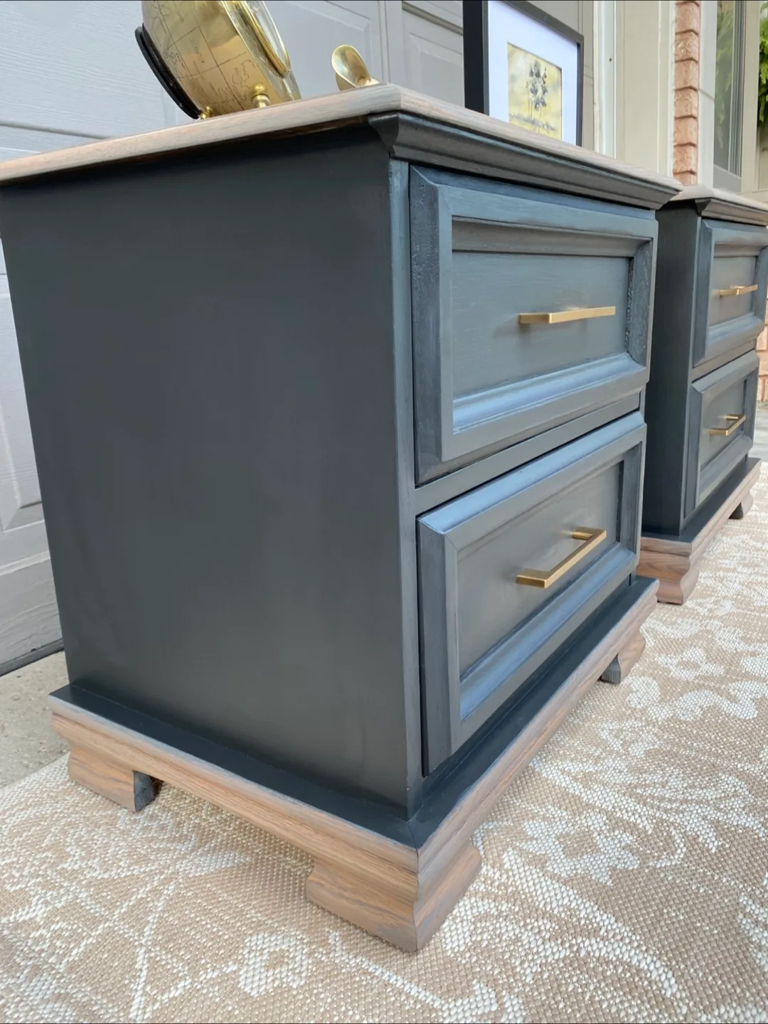 ✨Solid Oak End Tables ✨ image indicator(6)