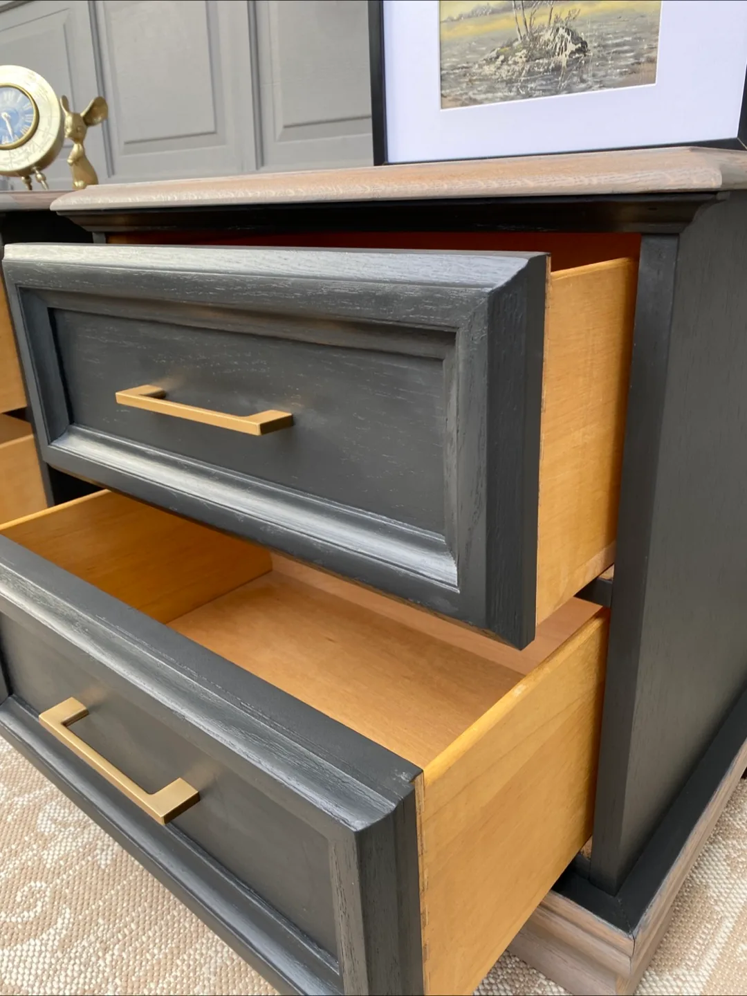 ✨Solid Oak End Tables ✨ image indicator(8)