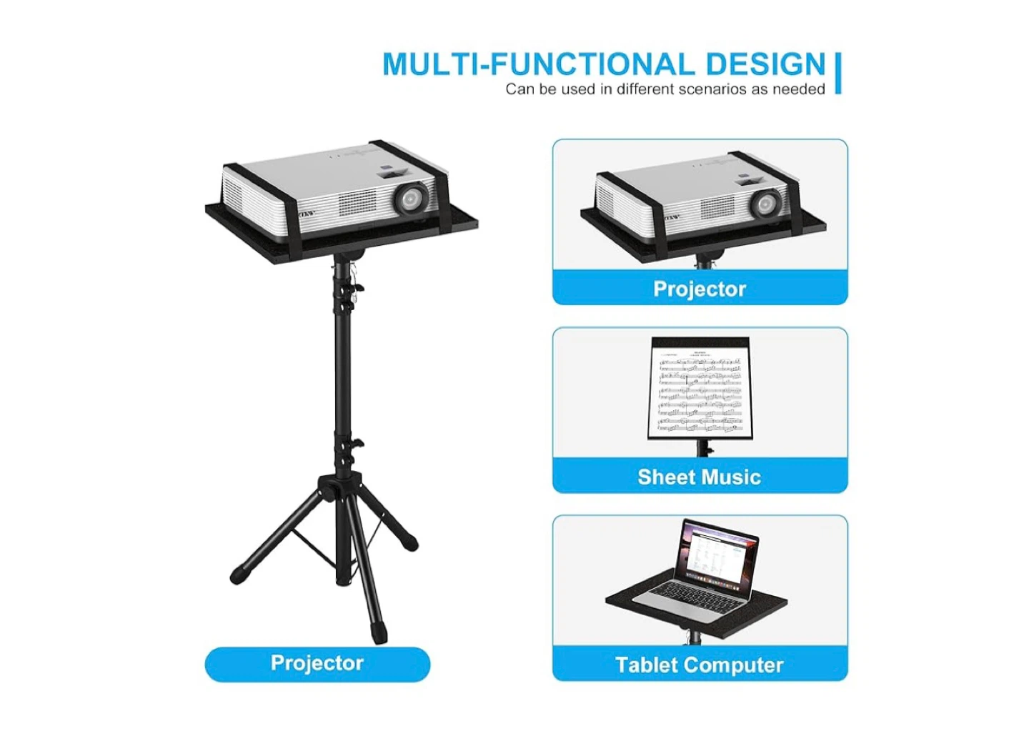 Adjustable Projector Laptop Stand Tripod - photo 3