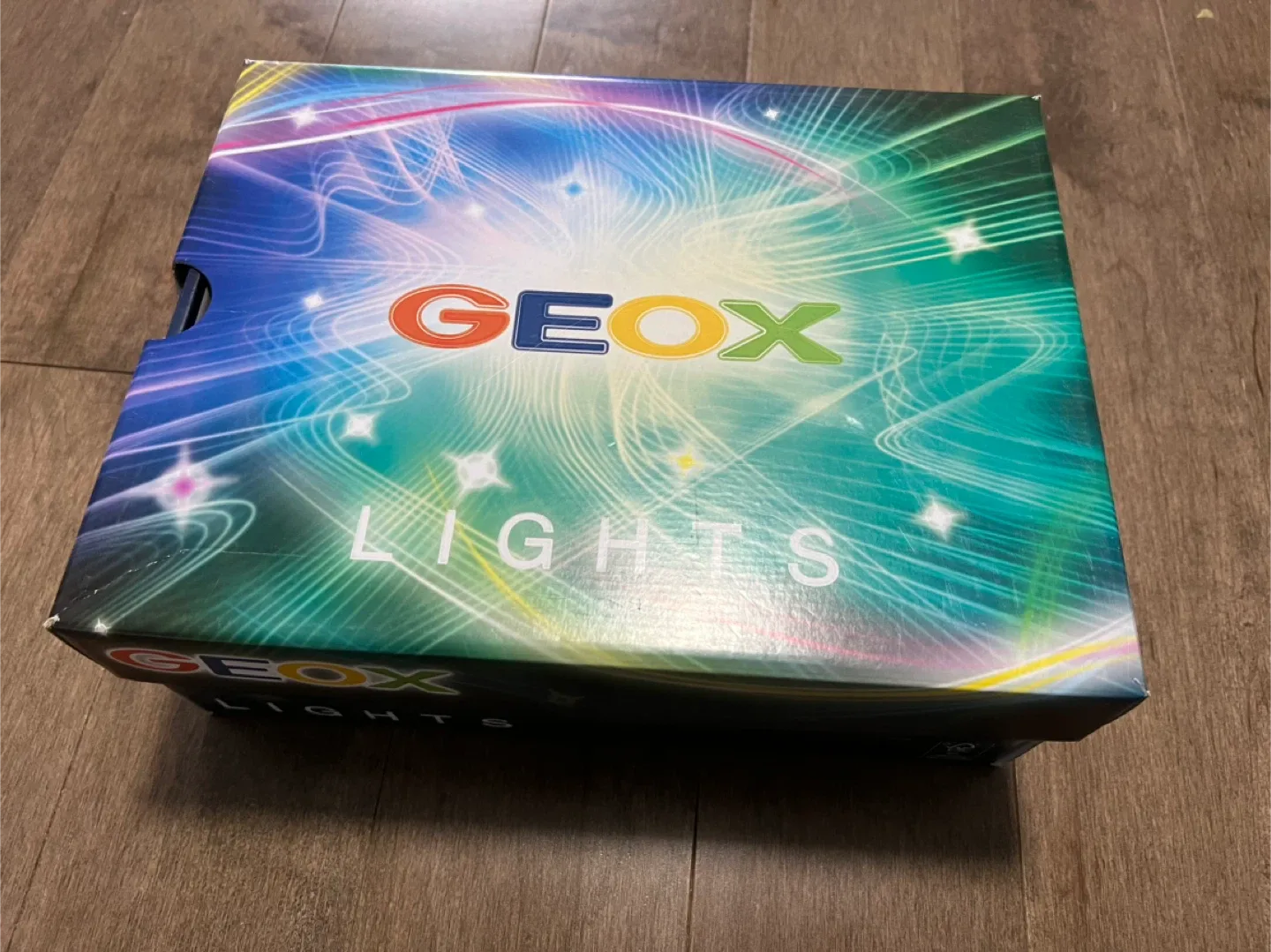 Geox Lights Blue/Green Kids Sneakers - New in Box! image indicator(5)