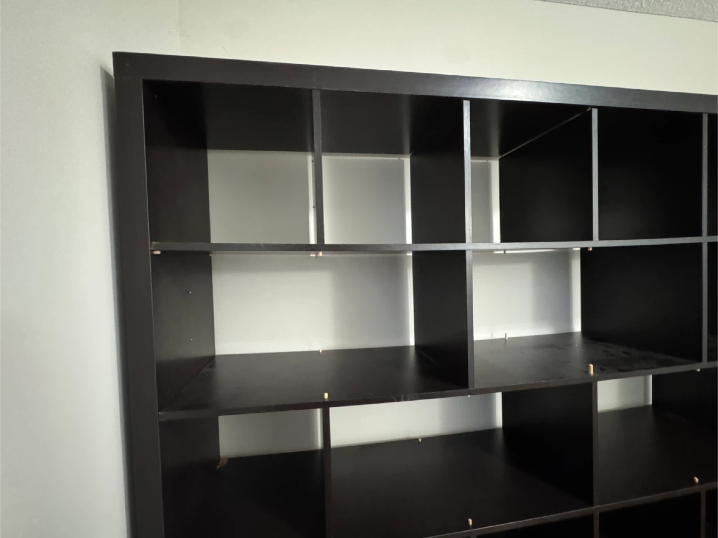 Large Black Shelving Unit - photo 4