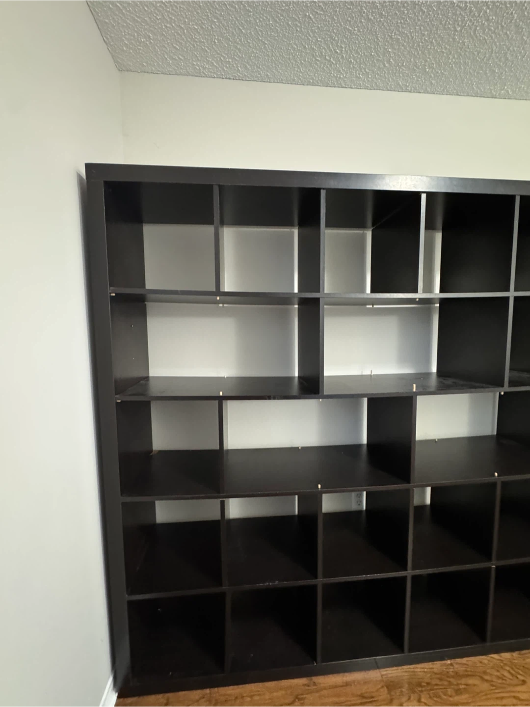 Large Black Shelving Unit - photo 3