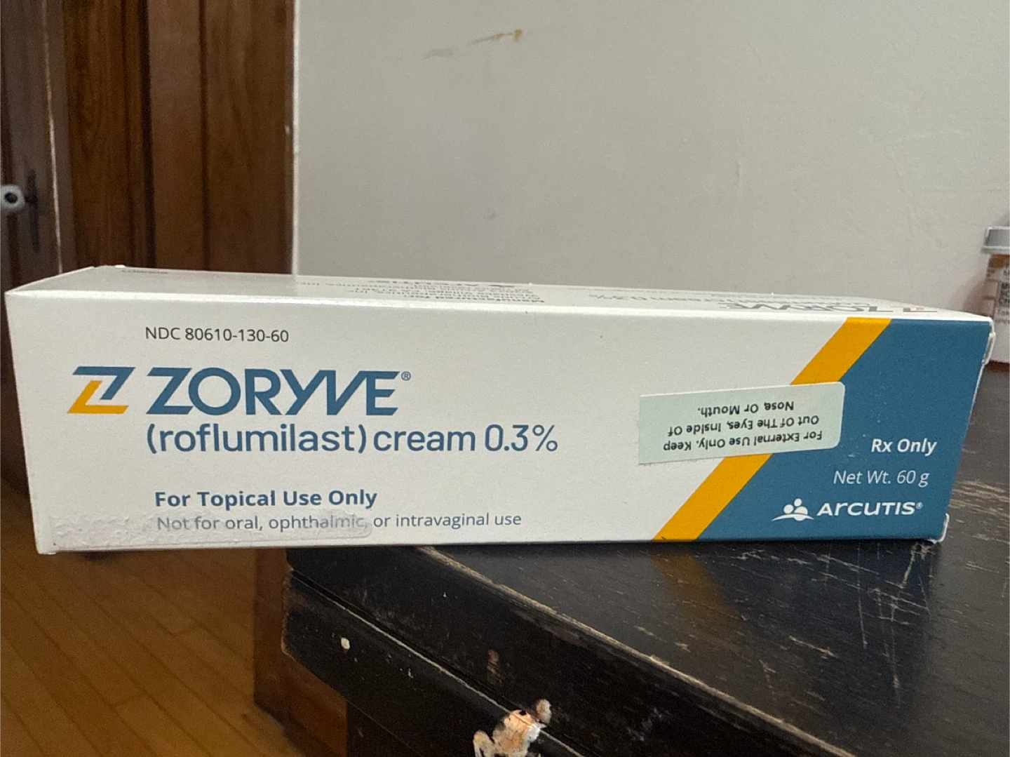 Zoryve (roflumilast) cream 0.3%