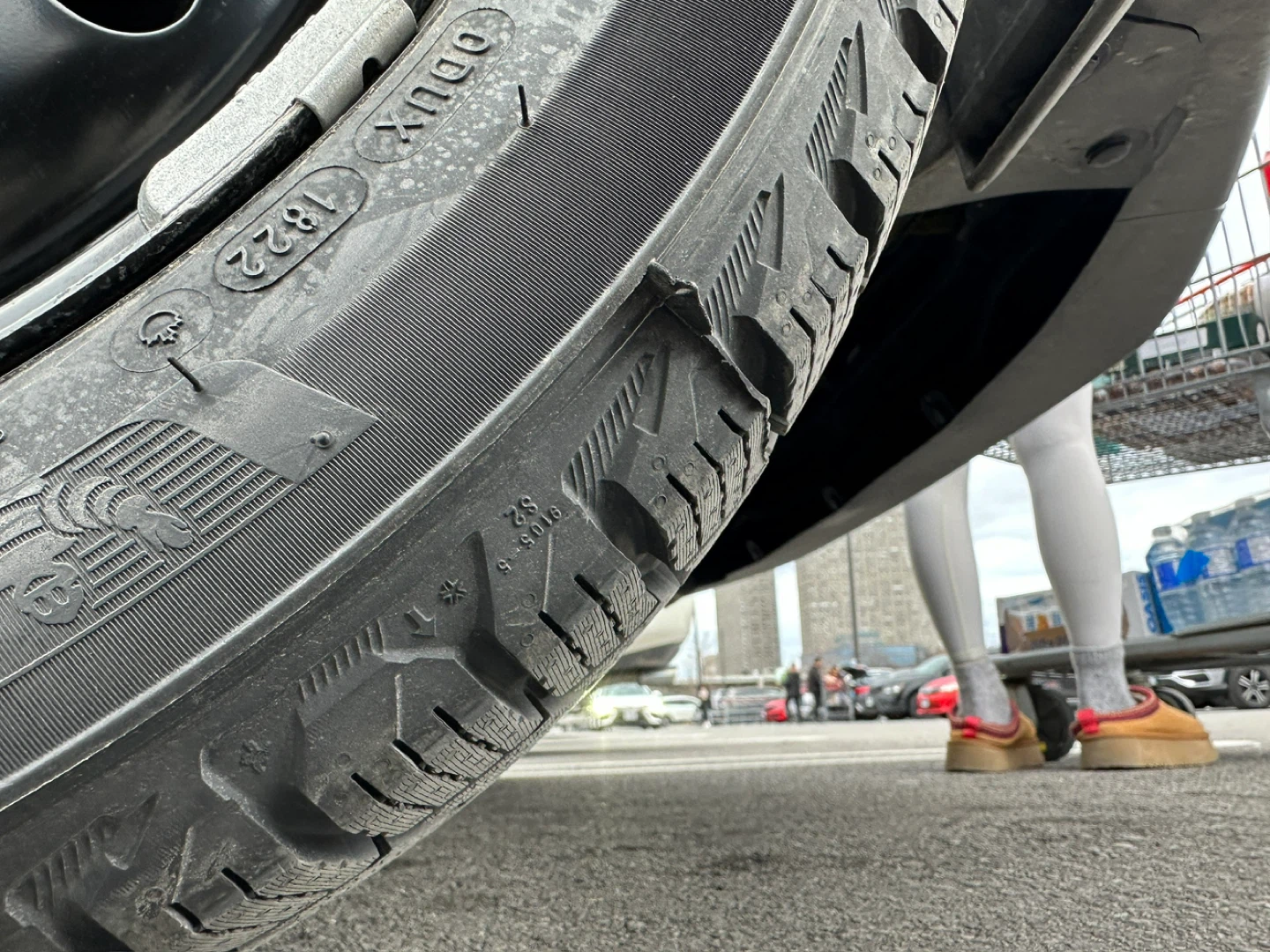 Hyundai Kona Michelin X-Ice Snow Winter Tires + Steel Rims - photo 3