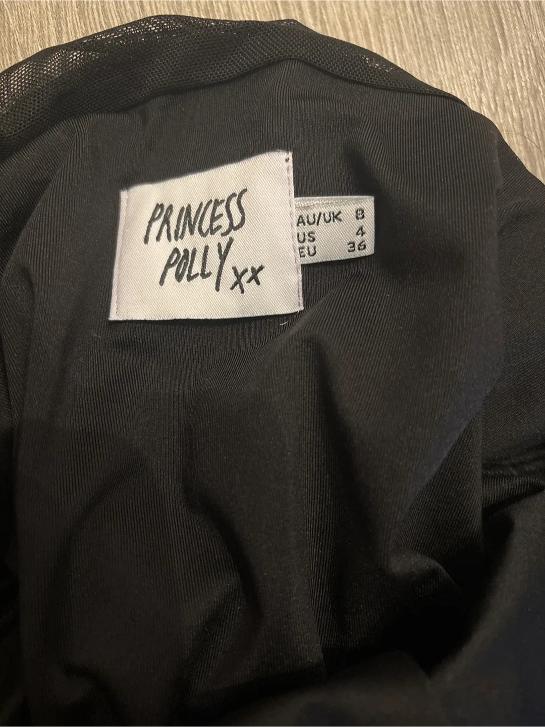 Princess Polly Black Dress - Size US 4 image indicator(2)