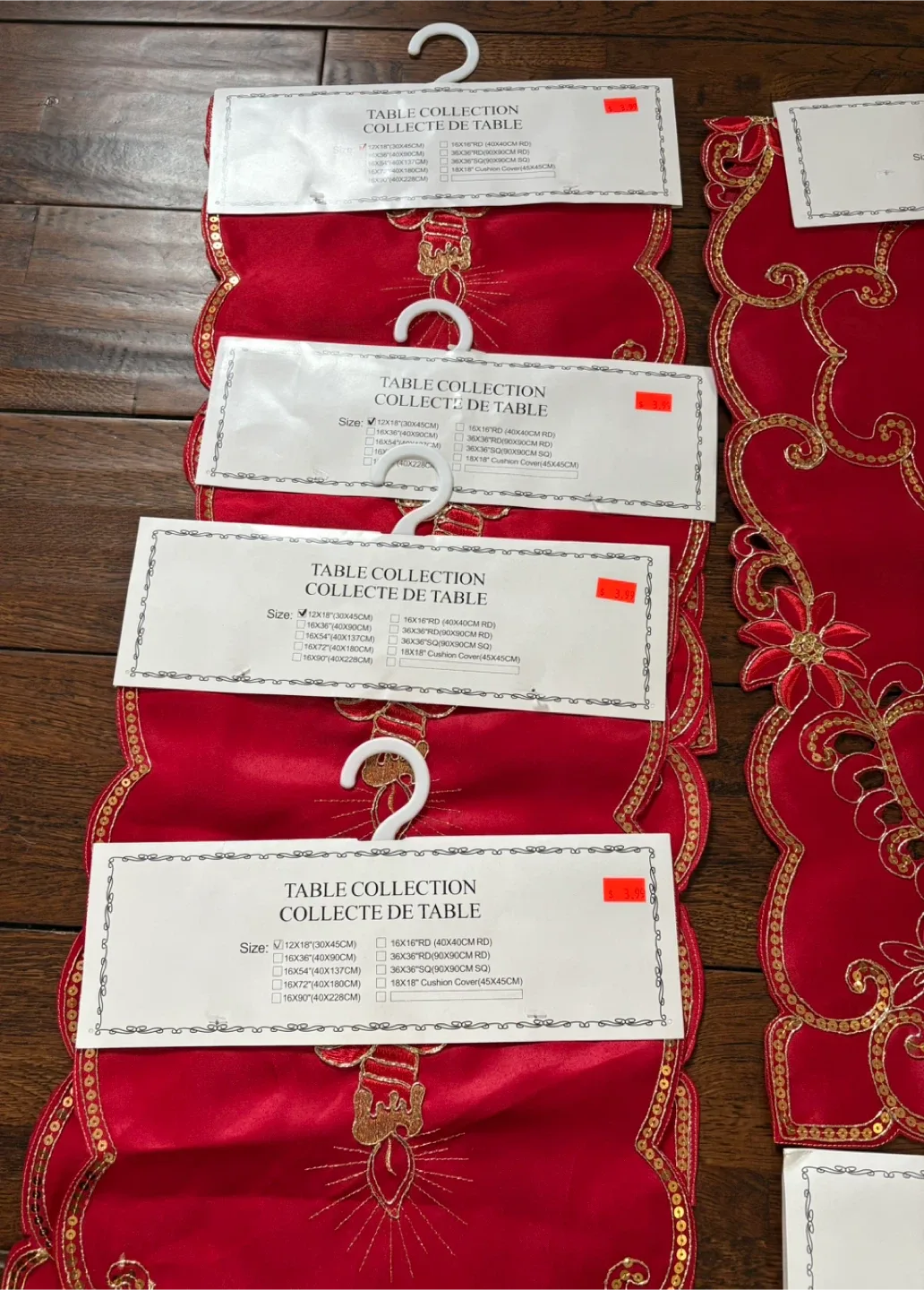 Red & white/Gold Christmas Collection - Assorted Sizes image indicator(2)