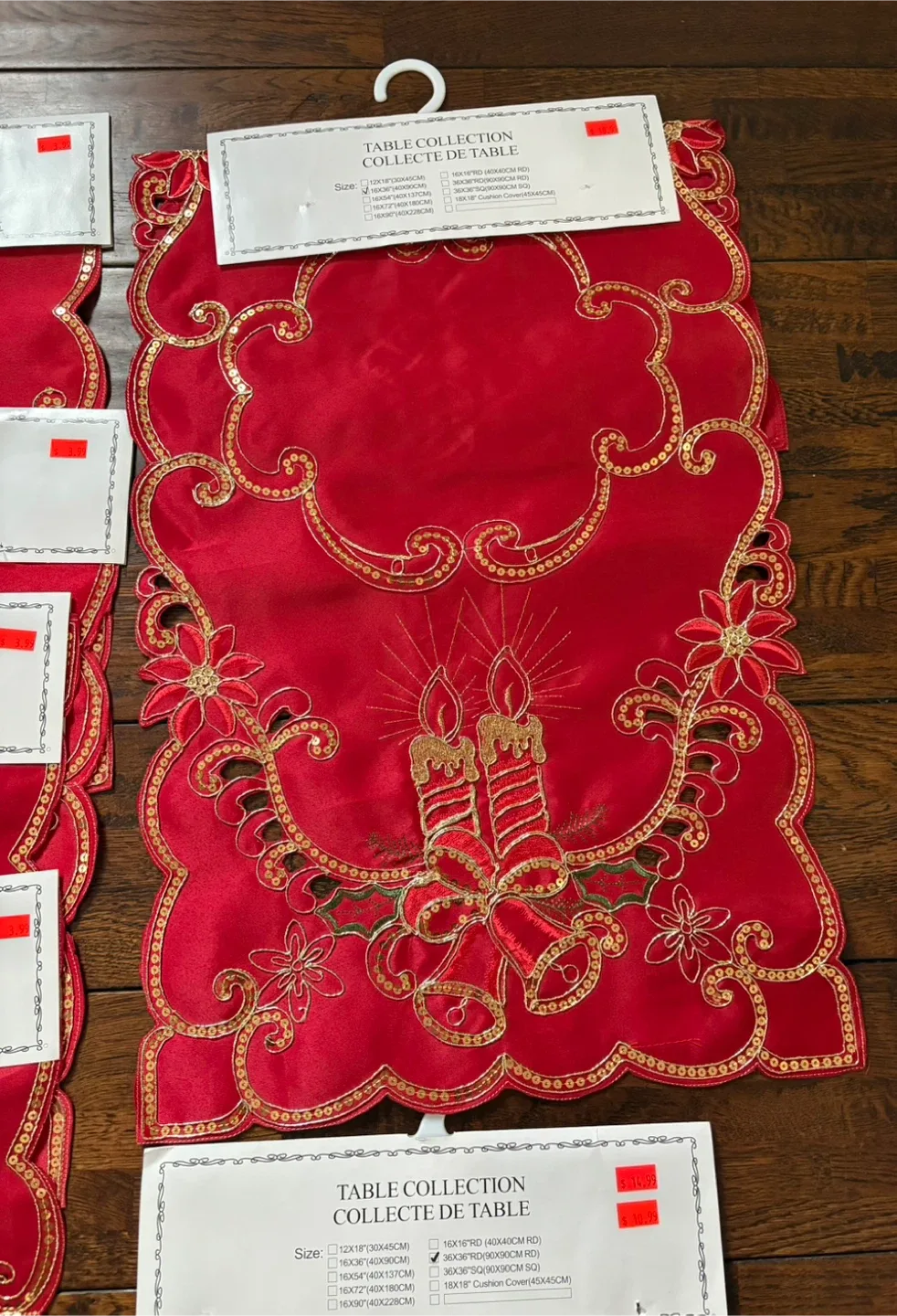 Red & white/Gold Christmas Collection - Assorted Sizes image indicator(4)