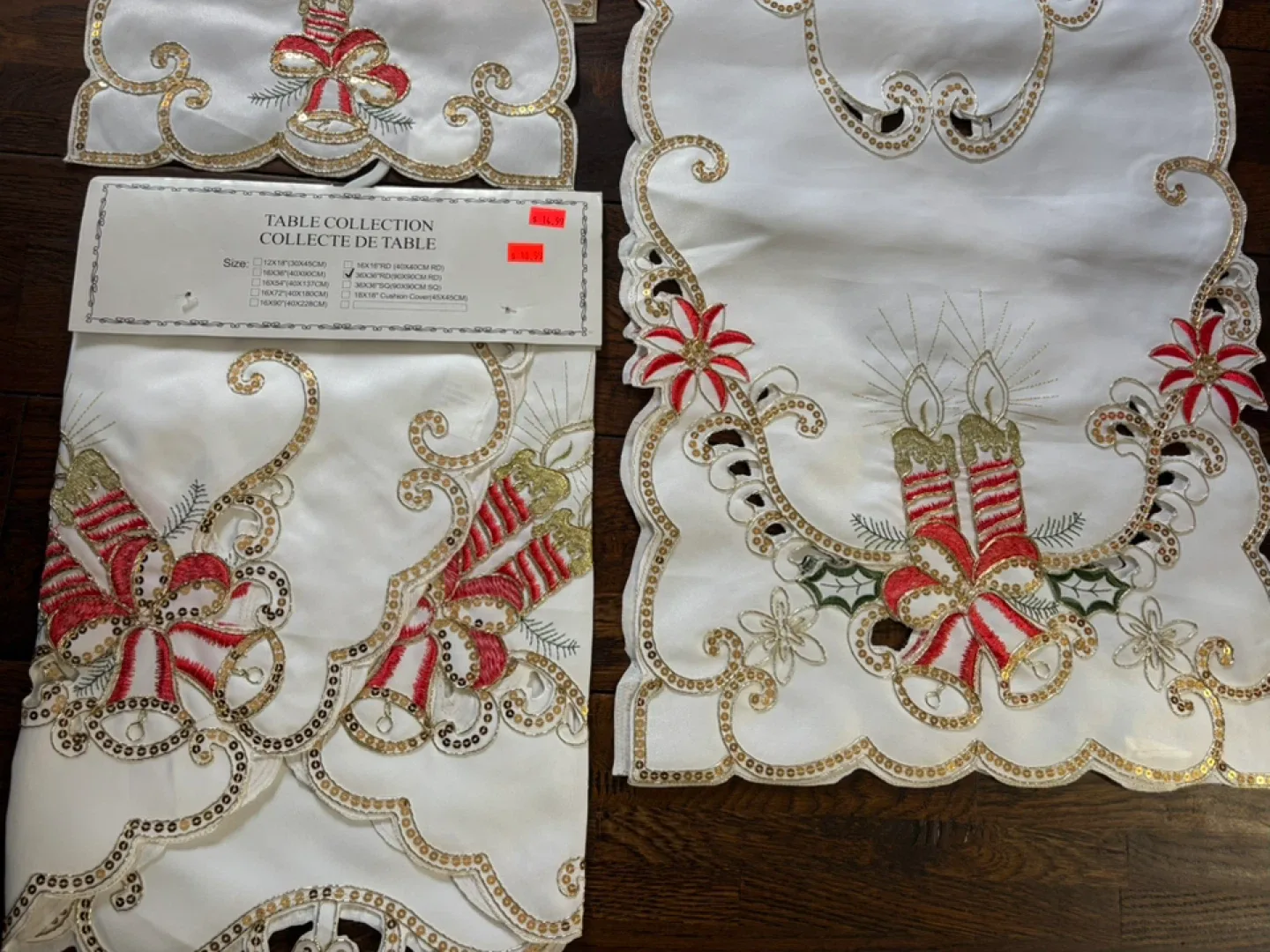 Red & white/Gold Christmas Collection - Assorted Sizes image indicator(7)