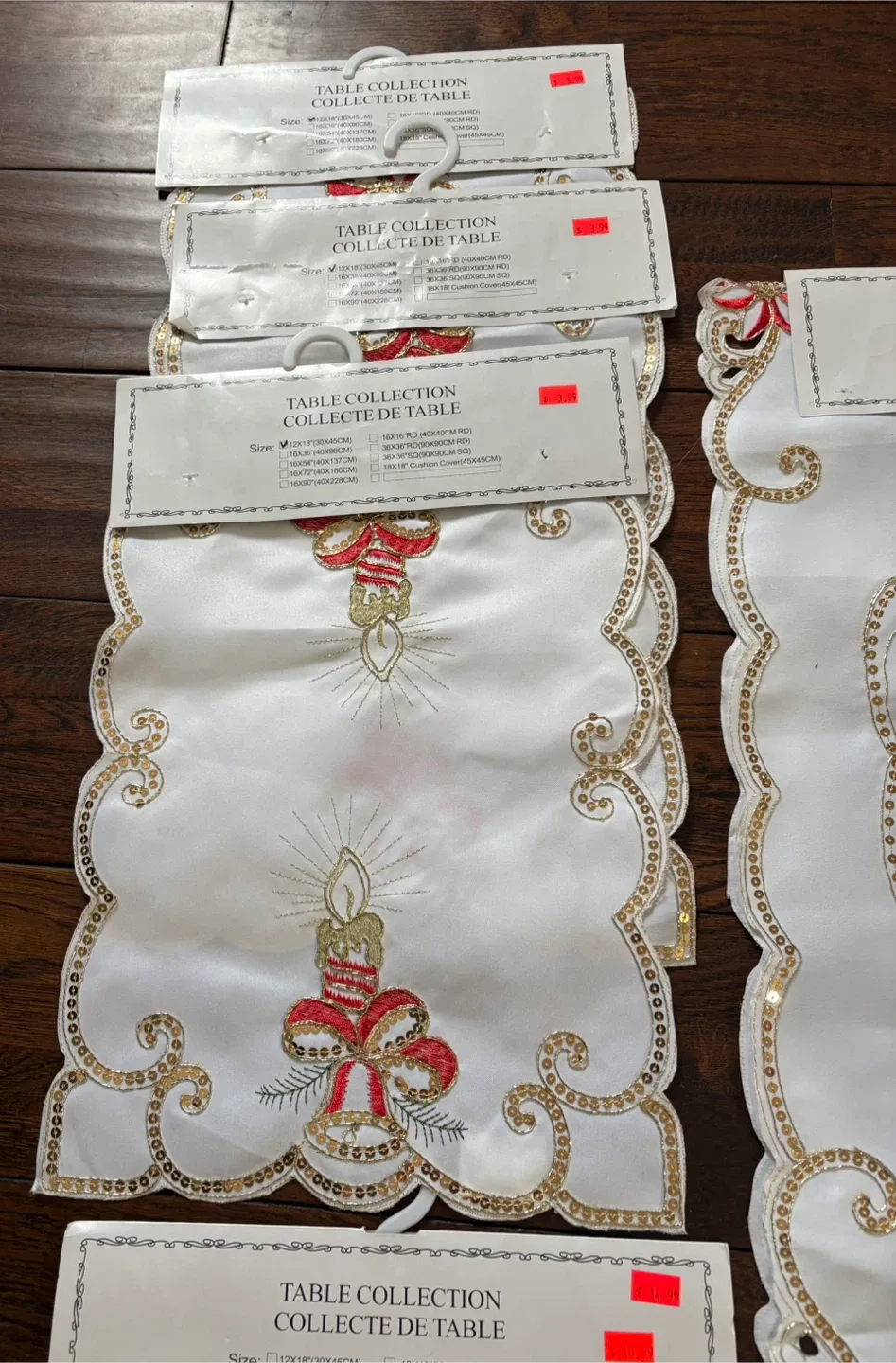 Red & white/Gold Christmas Collection - Assorted Sizes image indicator(8)