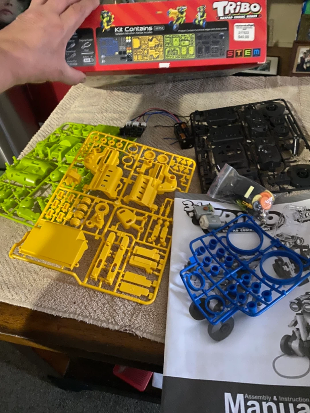 TRIBO 3 IN 1 MOTORIZED ROBOT BUILD  KIT - photo 3