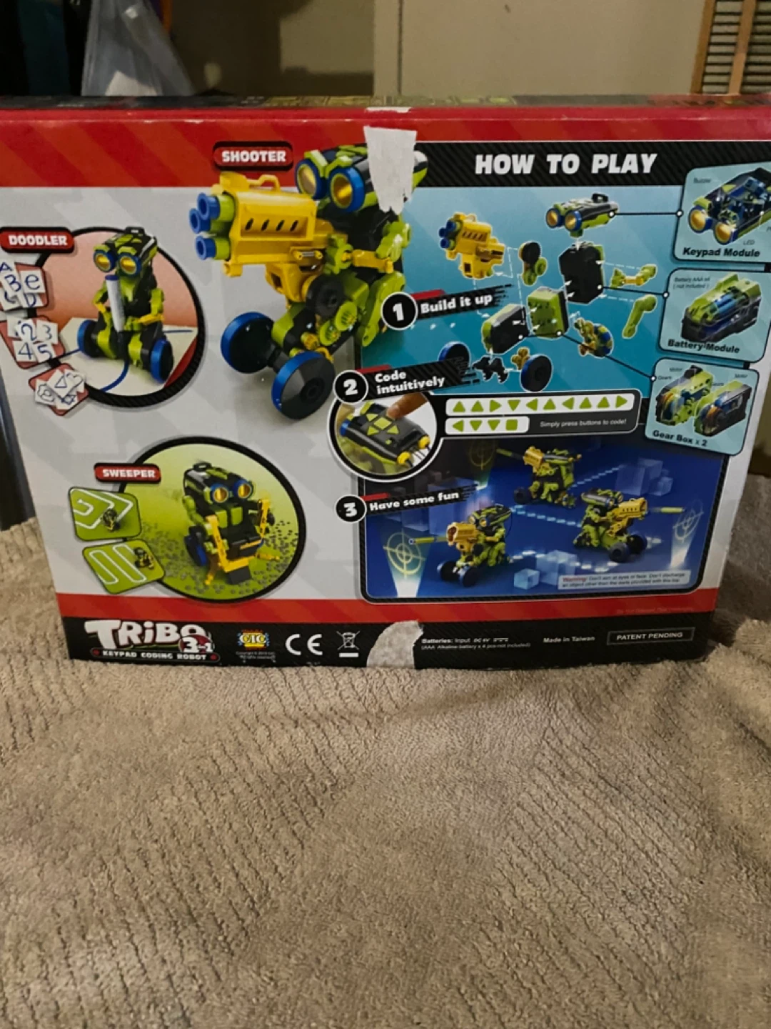 TRIBO 3 IN 1 MOTORIZED ROBOT BUILD  KIT - photo 2