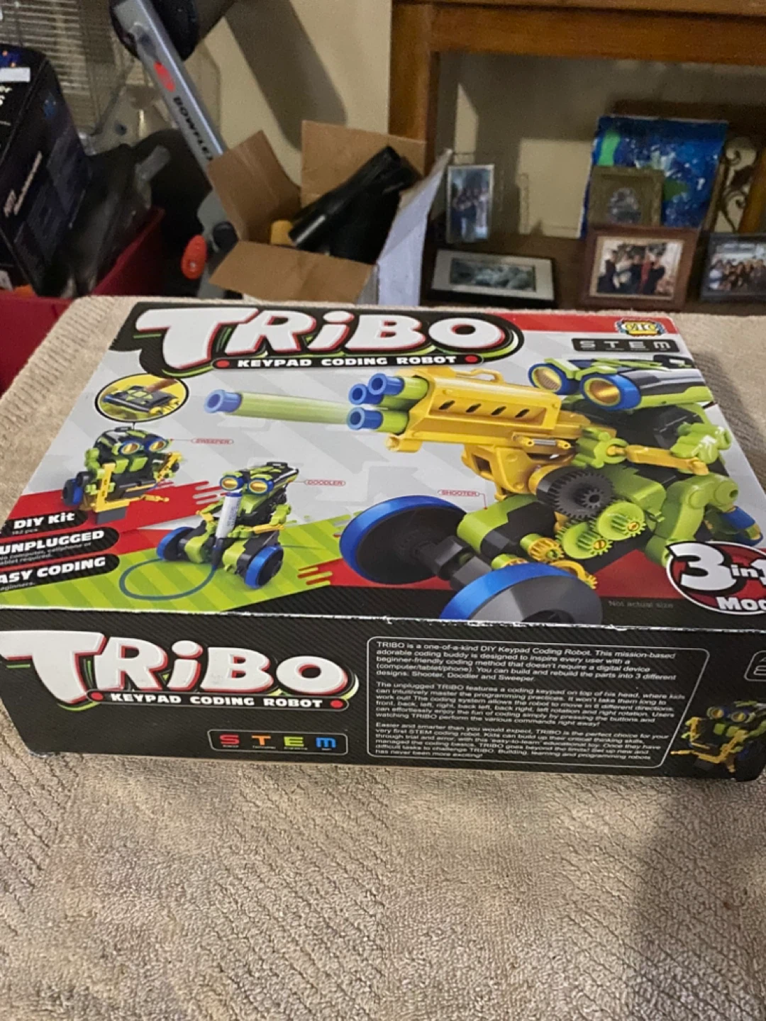 TRIBO 3 IN 1 MOTORIZED ROBOT BUILD  KIT