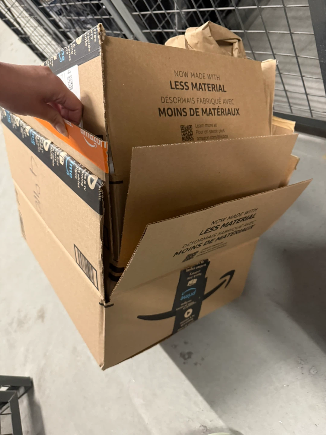 Amazon shipping boxes