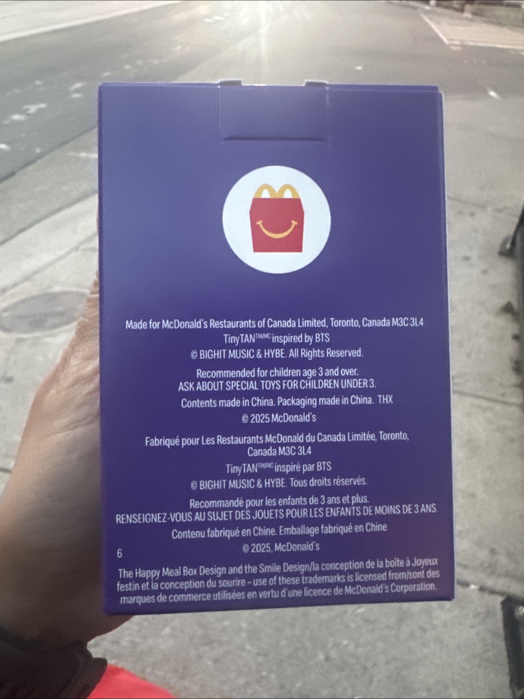 McDonald's BTS TinyTAN Figure Set - New in Box!