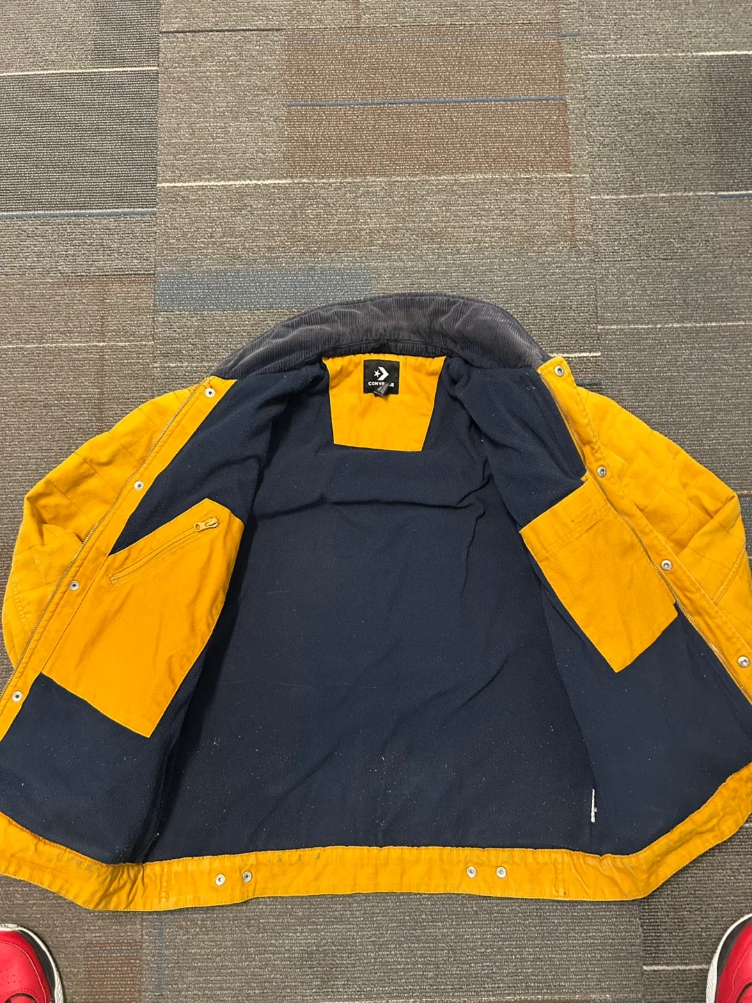 Converse Yellow Jacket similar to Carhartt Detroit image indicator(2)