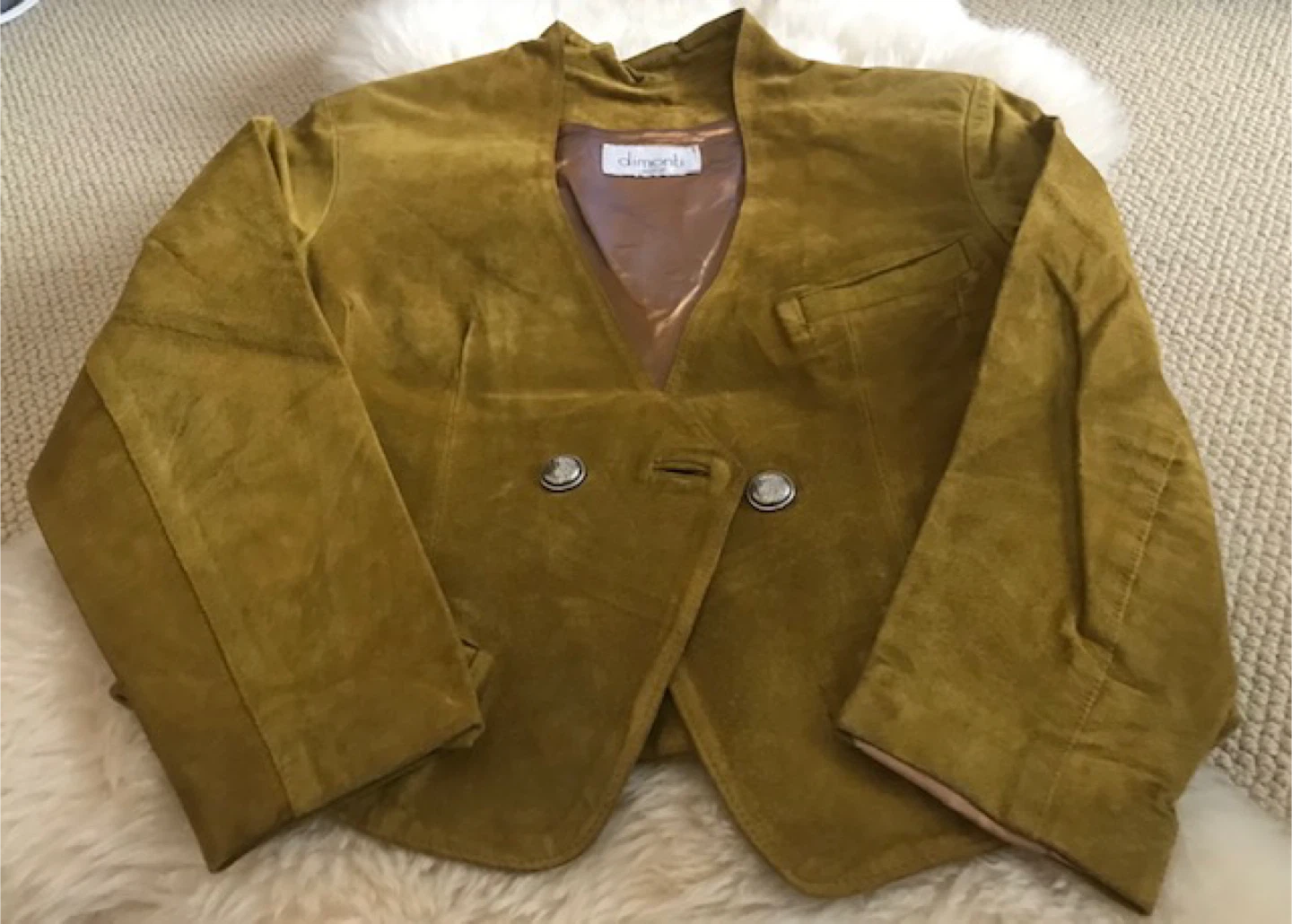 Vintage genuine Suede Jacket - photo 4