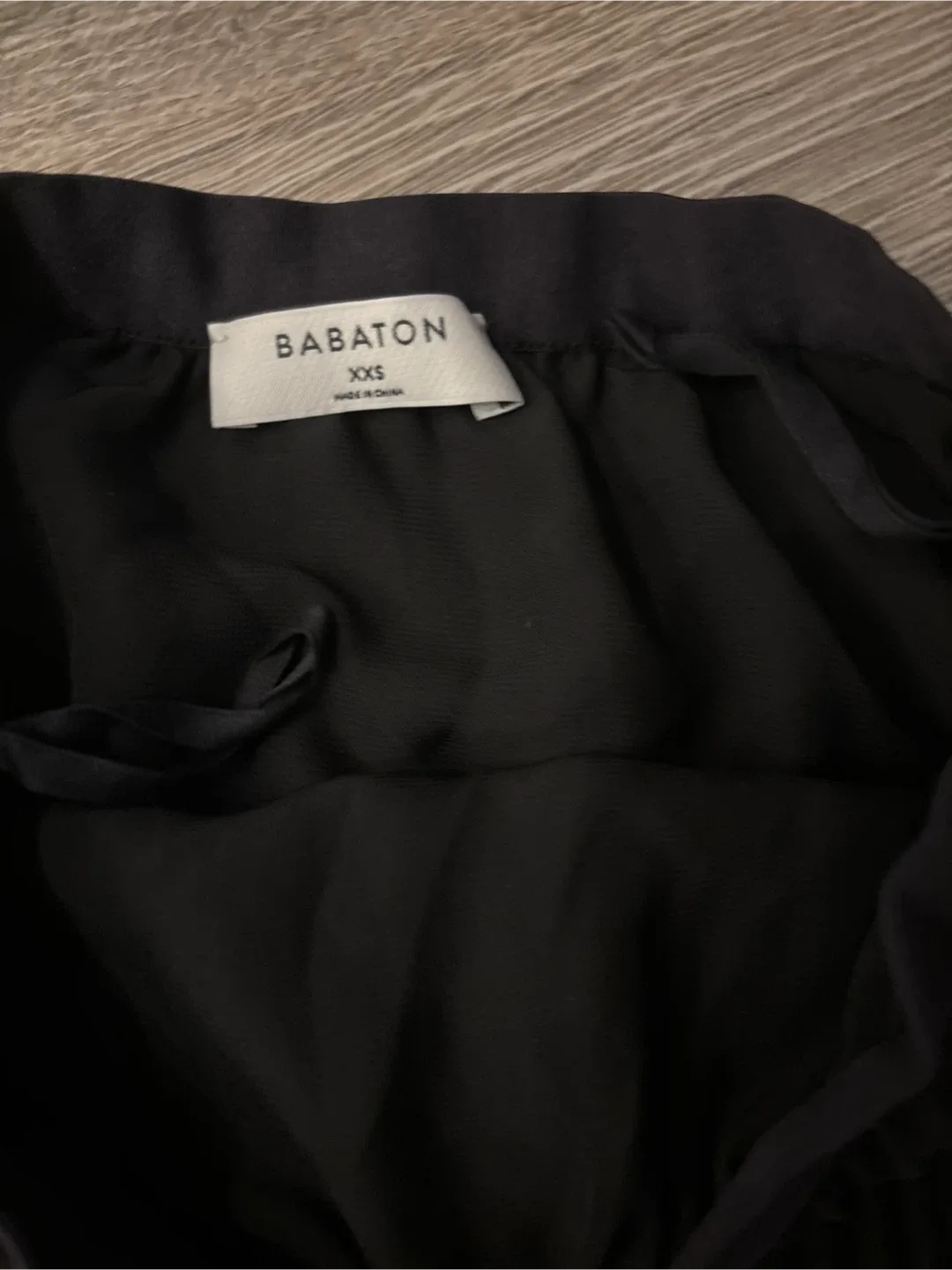 Babaton Black Pleated Skirt - Size XXS image indicator(2)