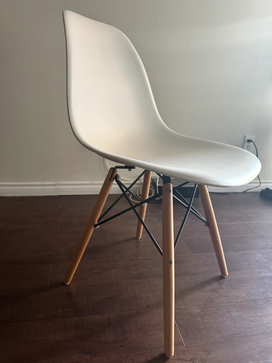 Moving out sale: White Dining Chair