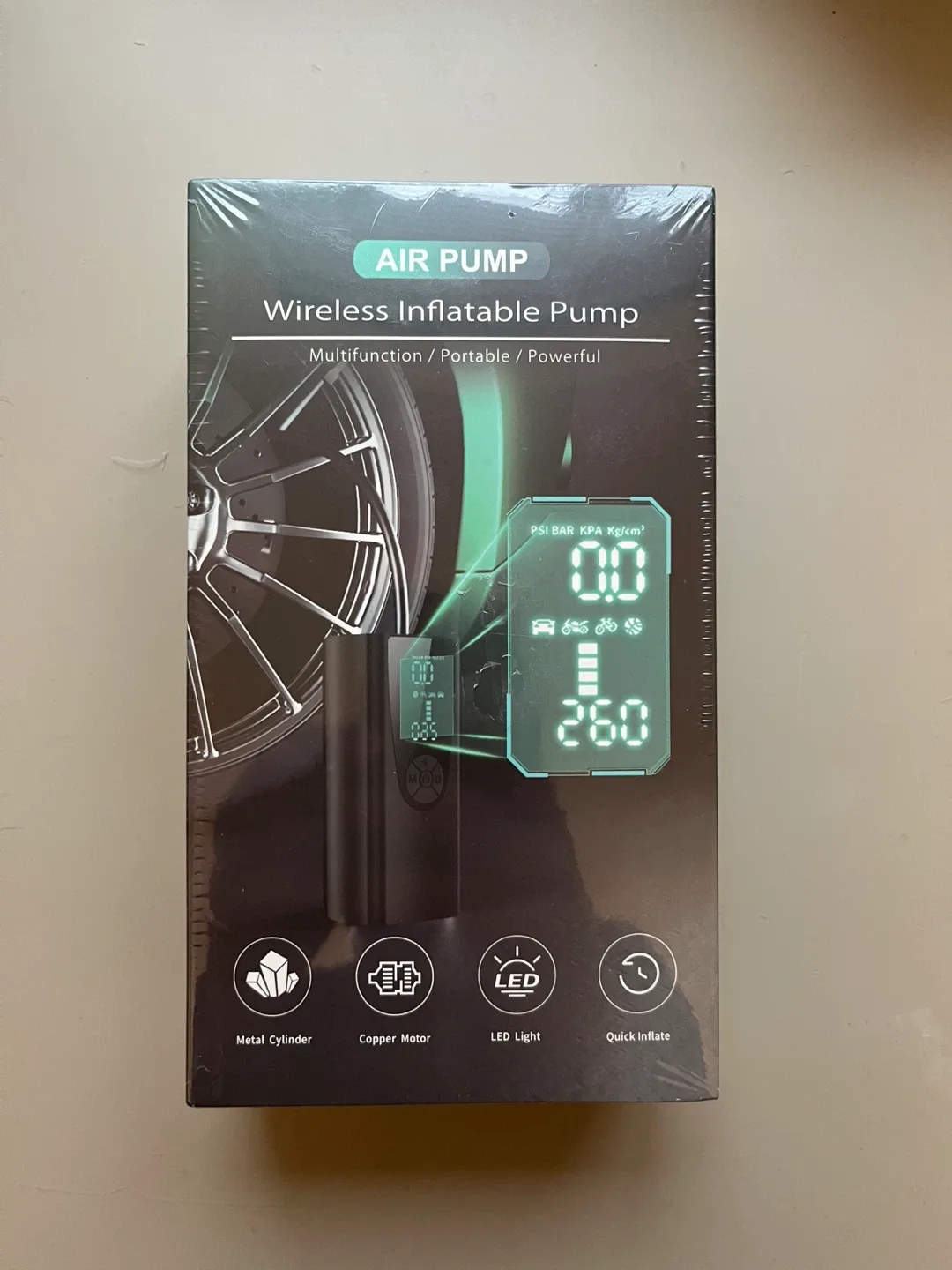 Prilotte 6-in-1 Cordless Air Pump - New in Box! thumbnail
