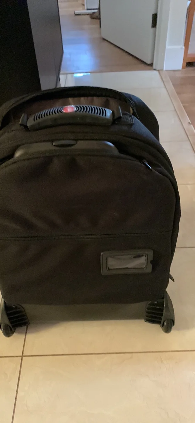 Black Wheeled Rolling bag image indicator(5)