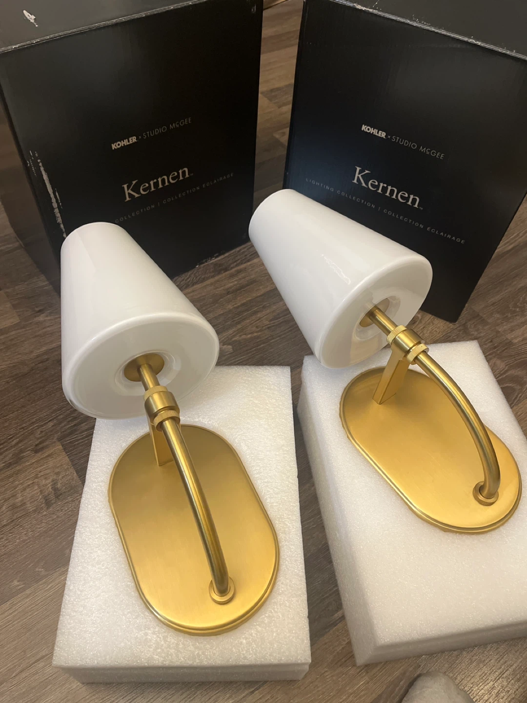 (2) Kernen By Studio McGee One-Light Sconce