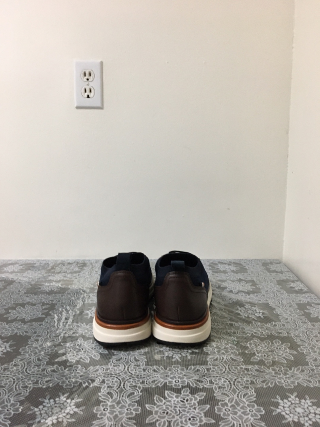 Allen Edmonds Navy Blue Knit Sneakers - photo 3
