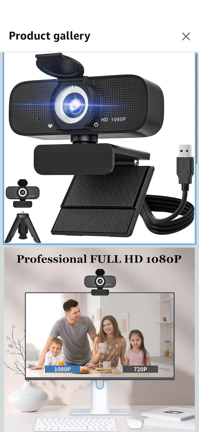 AutoFocus HD Video Webcam - Brand New! image indicator(4)