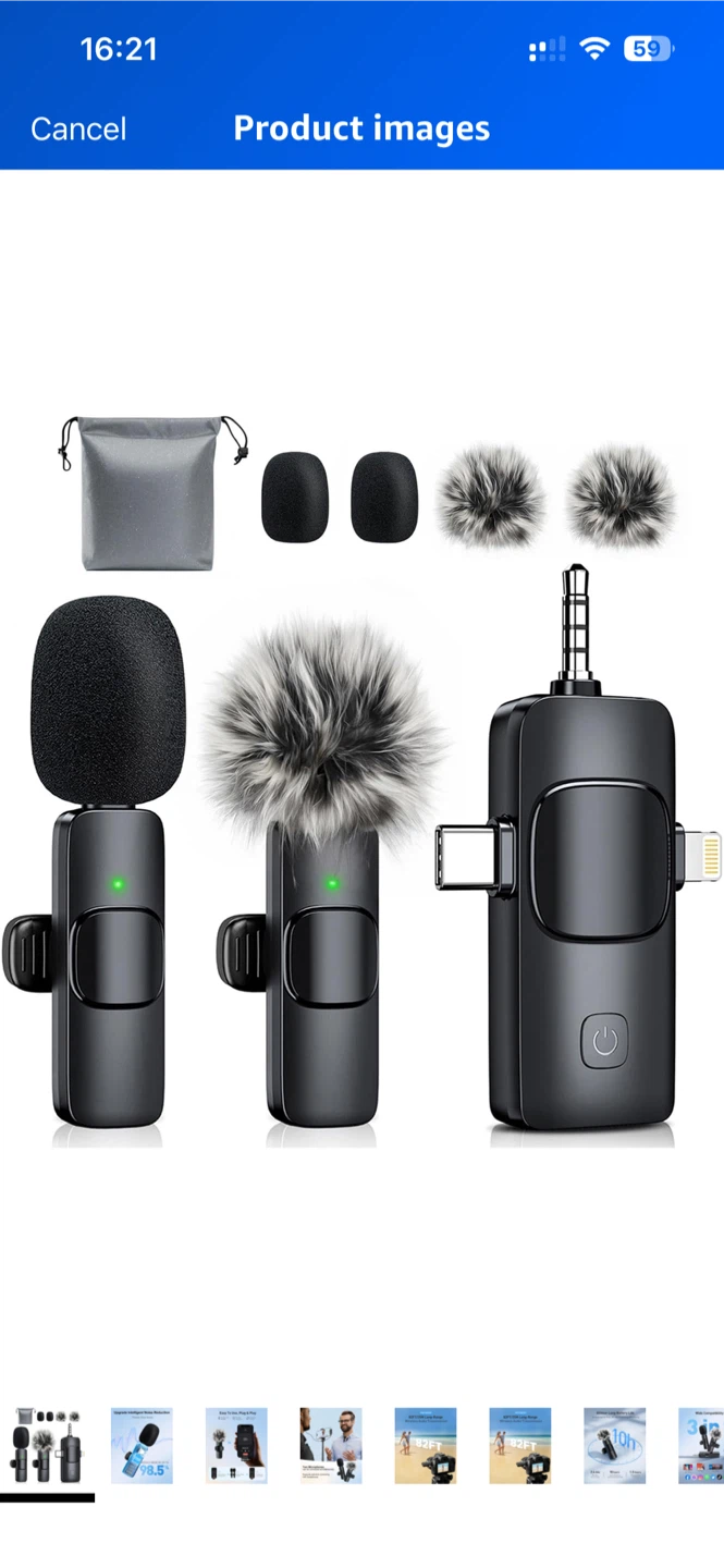 New Meneresas Wireless Lavalier Microphone - photo 2