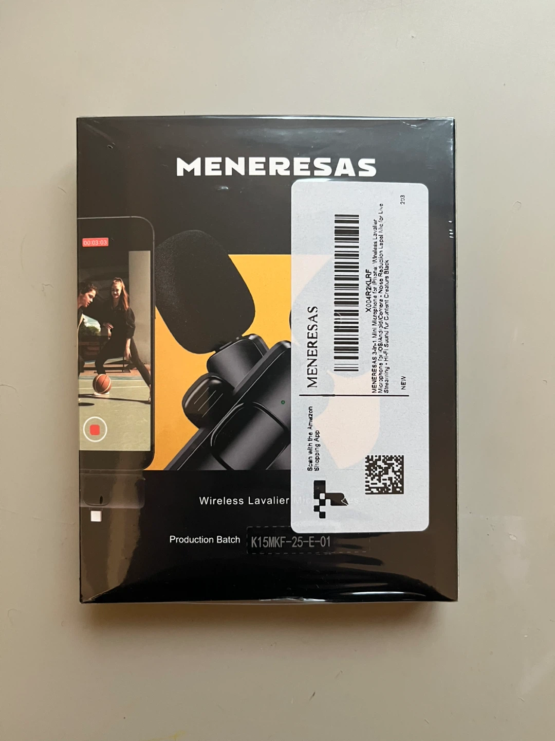 New Meneresas Wireless Lavalier Microphone