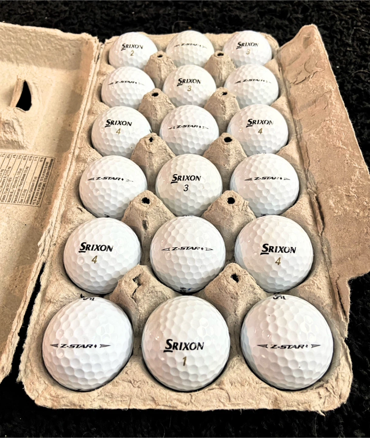 18 Srixon Z-Star Diamond ♦️ Golf Balls