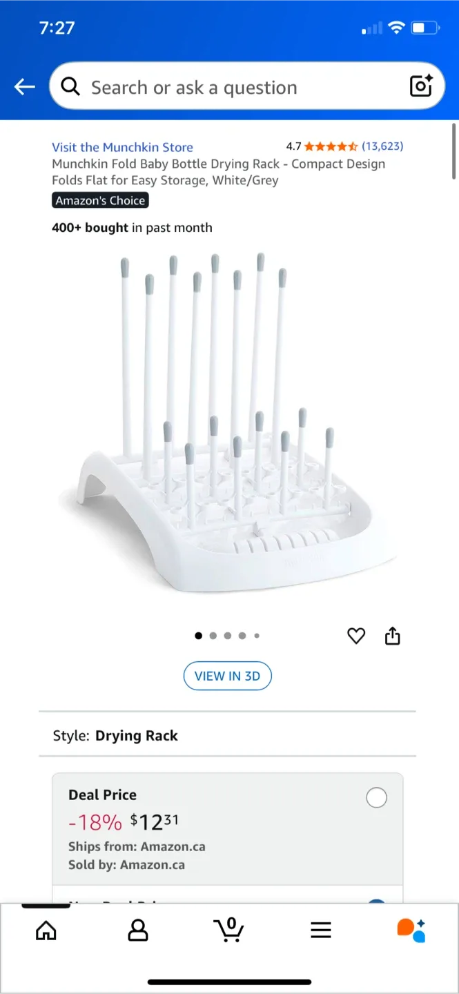 Munchkin Fold Baby Bottle Drying Rack image indicator(2)