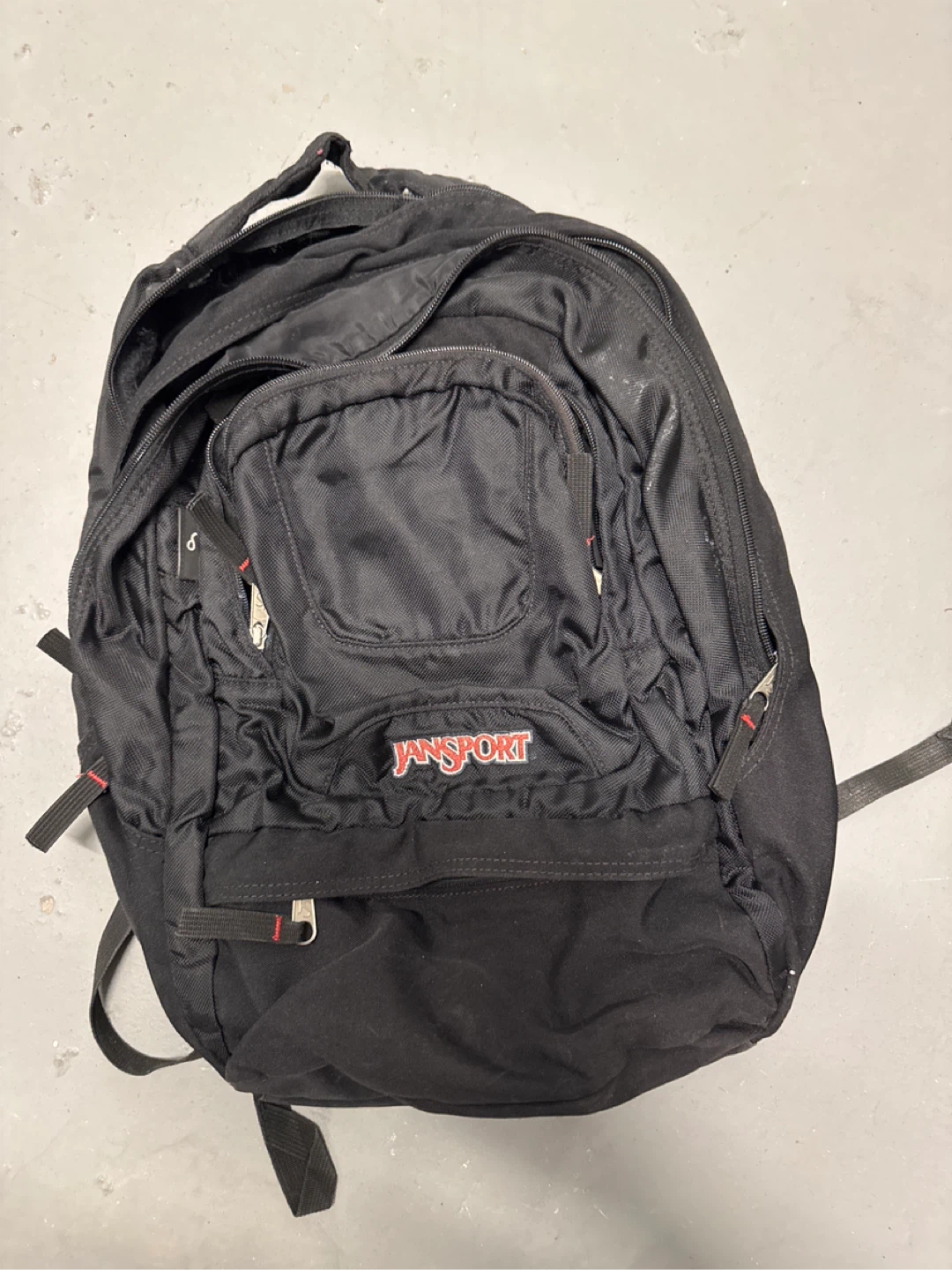 JanSport Black Backpack