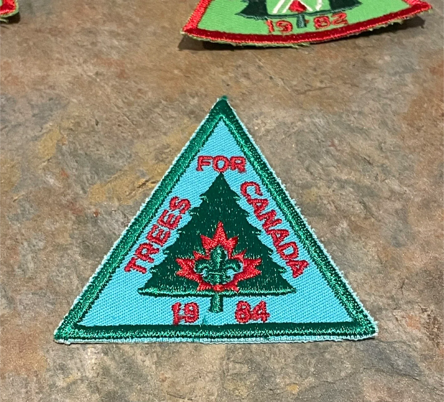 1980s Trees For Canada Boy Scout Patches - lot of 13 patches image indicator(5)