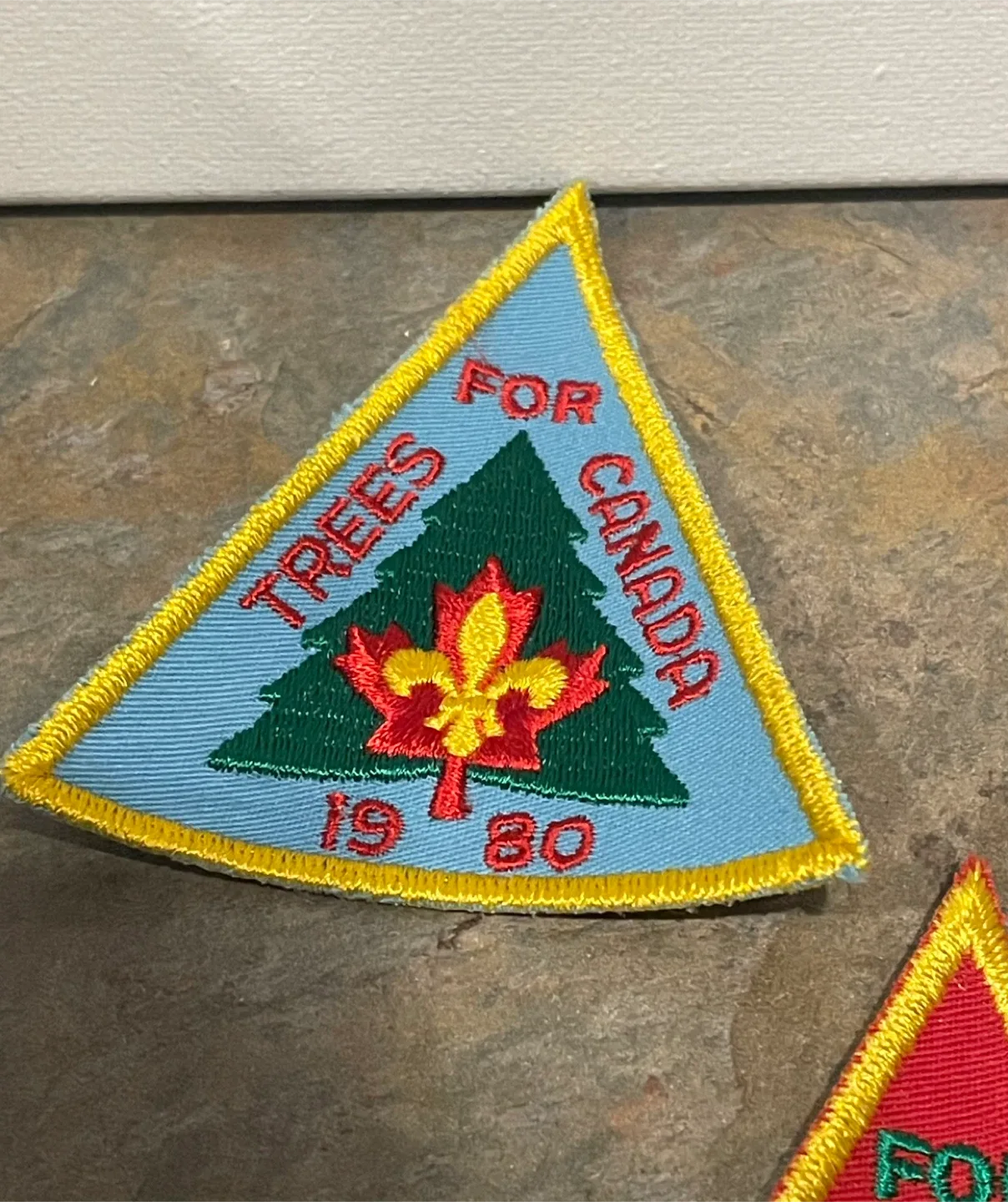1980s Trees For Canada Boy Scout Patches - lot of 13 patches image indicator(2)