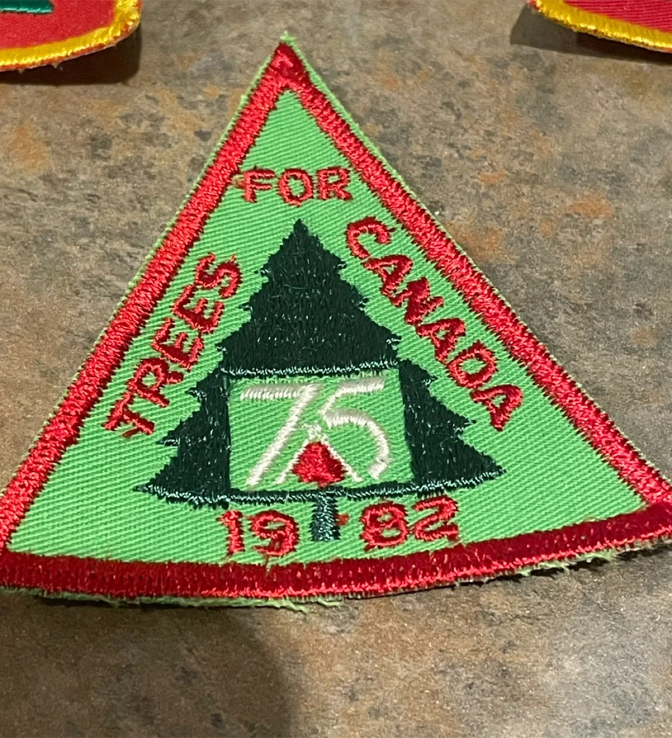 1980s Trees For Canada Boy Scout Patches - lot of 13 patches image indicator(4)