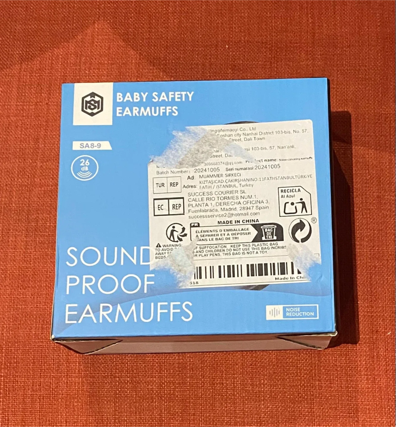 New Baby Safety Earmuffs - Sound Proof thumbnail