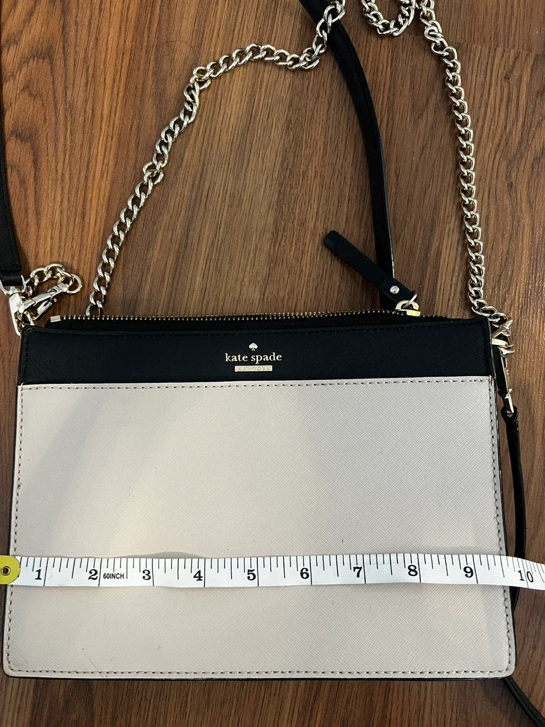 Leather Kate Spade Bag with Chain and Leather Strap image indicator(5)