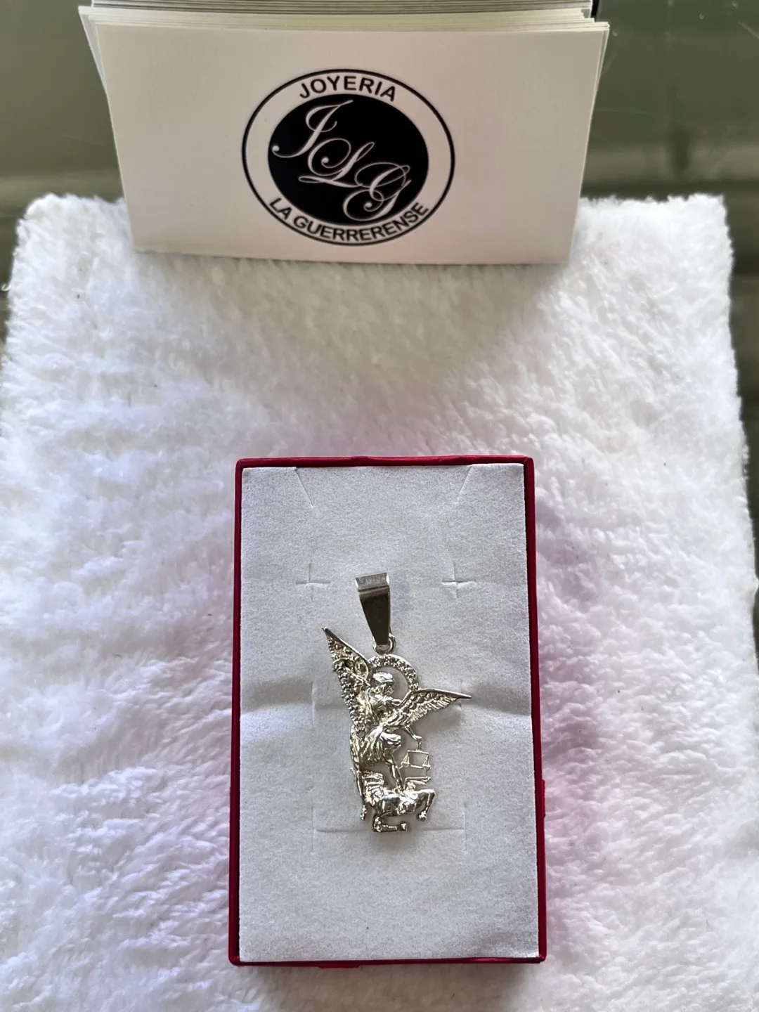 Pendant san Miguel Arcángel silver 9.25 image indicator(2)