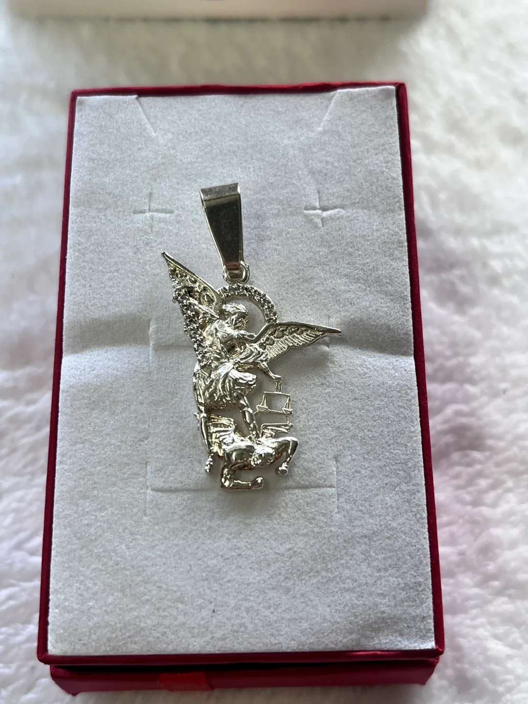 Pendant san Miguel Arcángel silver 9.25 image indicator(3)