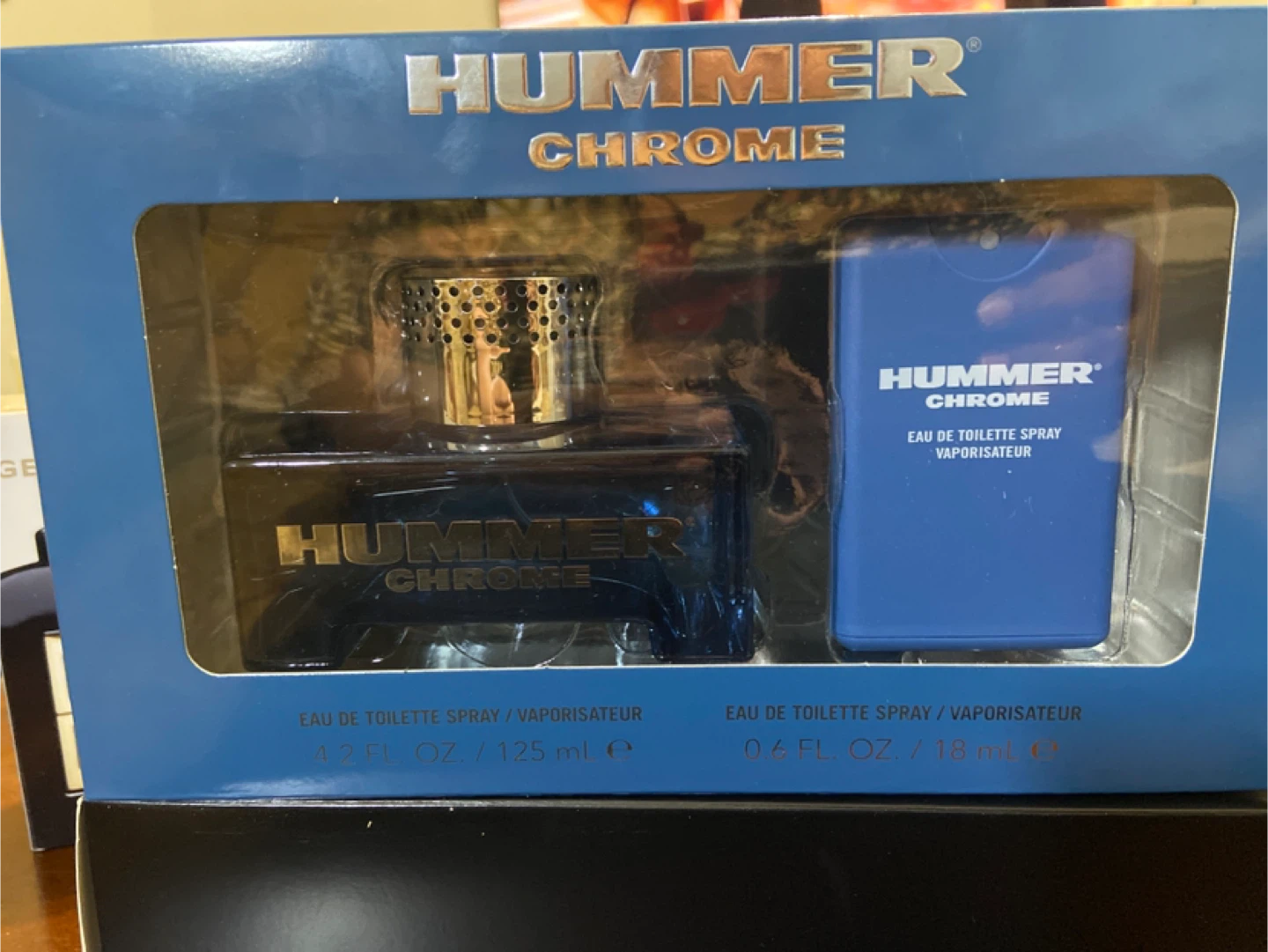 Hummer Chrome Eau de Toilette Set