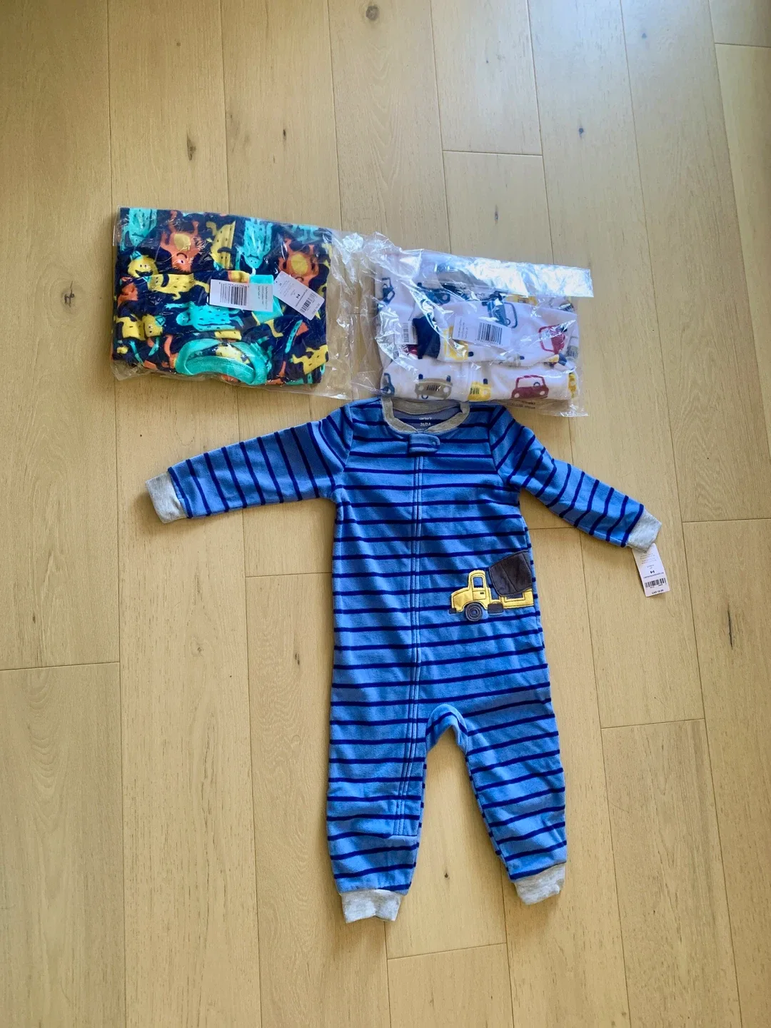 3 Carter's 2T Sleepers - New with Tags! image indicator(2)