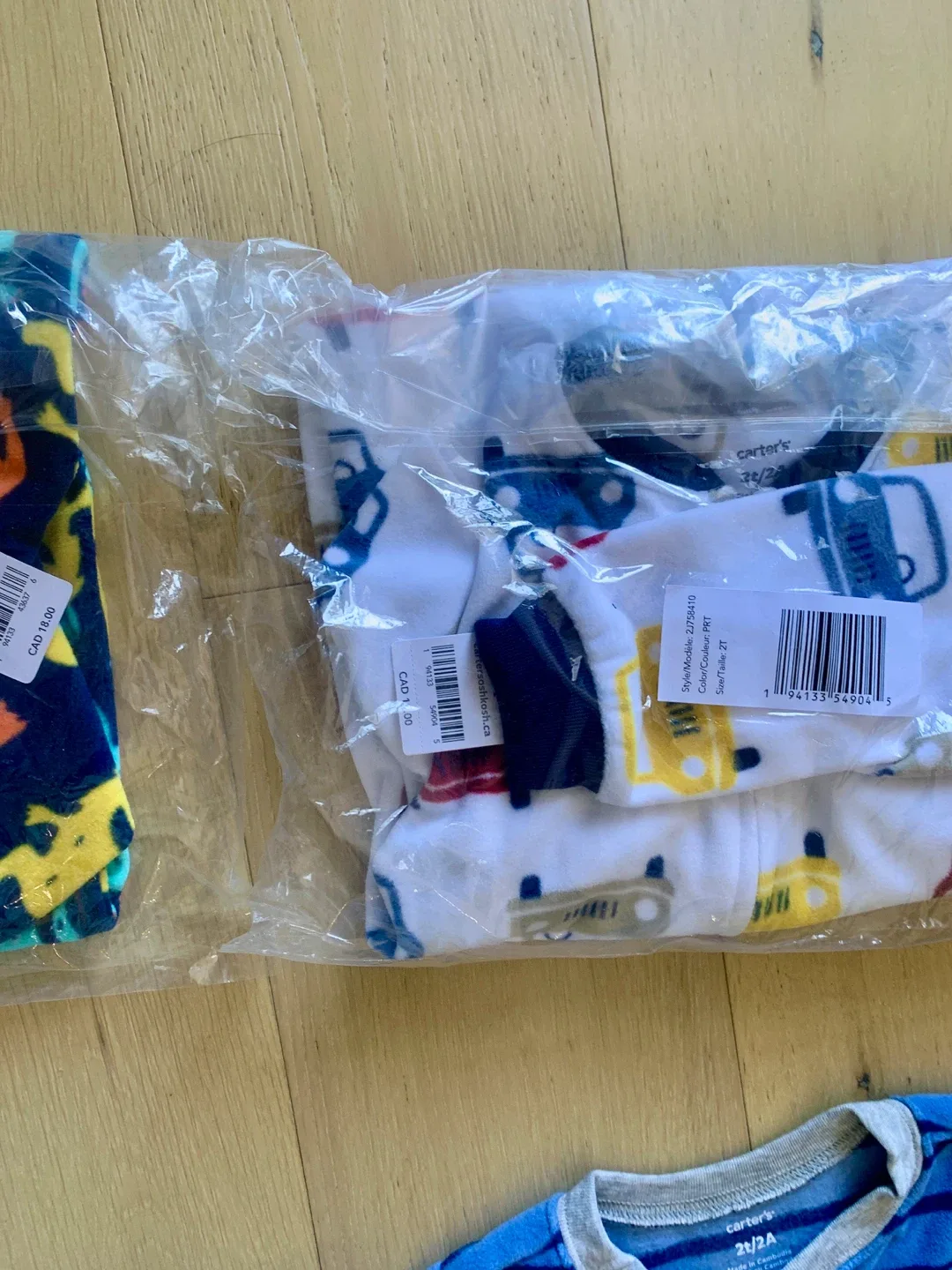 3 Carter's 2T Sleepers - New with Tags! image indicator(5)