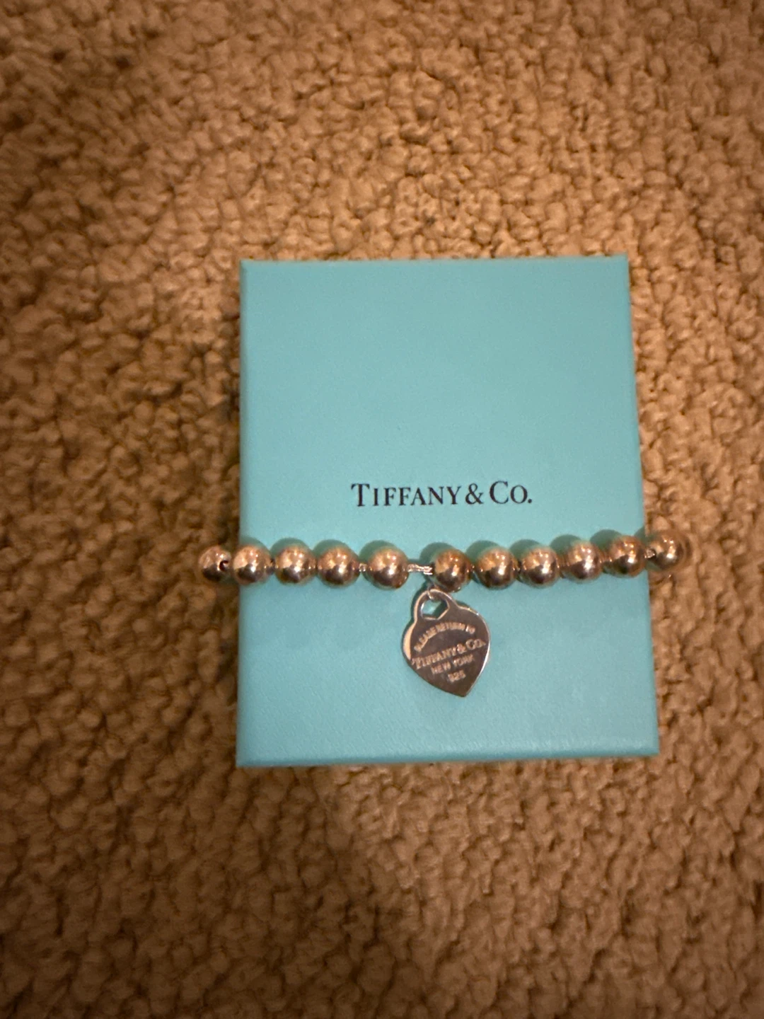 Tiffany & Co. Heart Tag Bead Bracelet - photo 2